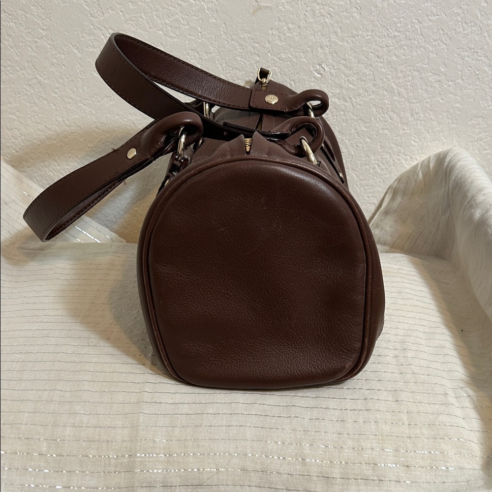 Kate Spade Brown Leather Satchel - Picture 4 of 13